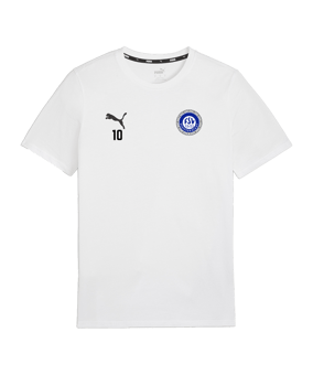 PUMA teamGOAL Casuals T-Shirt Weiss F04