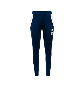adidas Tiro 24 Trainingshose Damen Blau Weiss