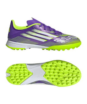 adidas F50 League TF Radiant Blaze Kids Lila - lila