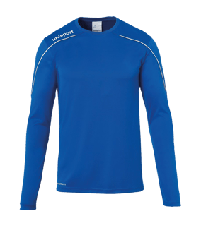 uhlsport Stream 22 Trikot langarm Blau Weiss F03 - blau