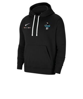 Nike Park 20 Fleece Hoody Schwarz Weiss F010