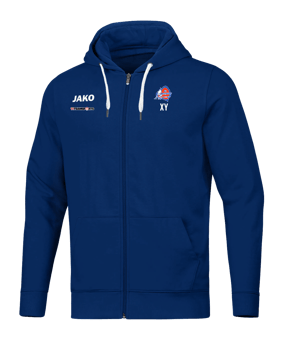 JAKO Base Kapuzenjacke Blau F09