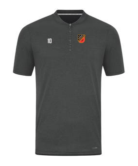 JAKO Pro Casual Poloshirt Grau F855