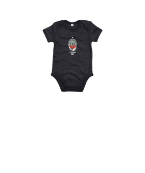 Merch Baby Body Charcoal Grey Melange