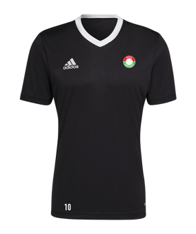 adidas Entrada 22 Trikot Schwarz Weiss