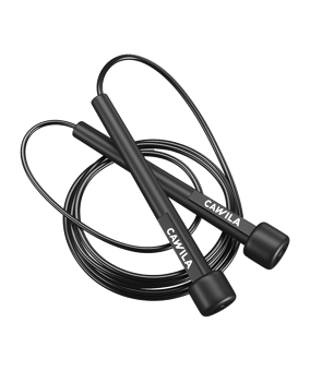 Cawila ACADEMY Skipping Rope | Springseil Schwarz - schwarz