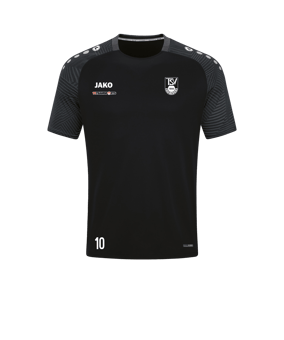 JAKO Performance T-Shirt Schwarz Grau F804