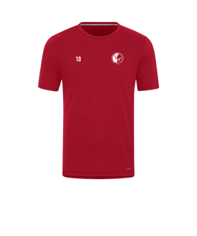 JAKO Pro Casual T-Shirt Rot F141