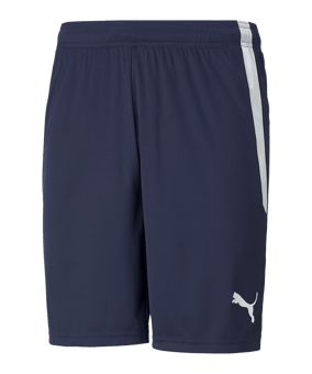 PUMA teamLIGA Short Blau Weiss F06 - blau