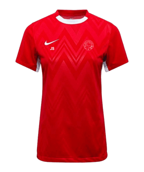 Nike Challenge V Trikot Damen Rot Weiss F657