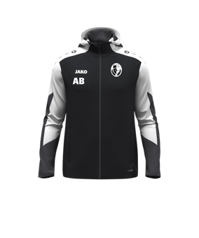 JAKO Dynamic Kapuzenjacke Schwarz F826
