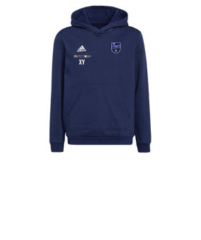 adidas Entrada 22 Hoody Kids Blau