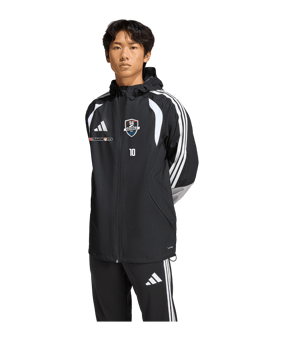 adidas Tiro 26 Regenjacke Schwarz
