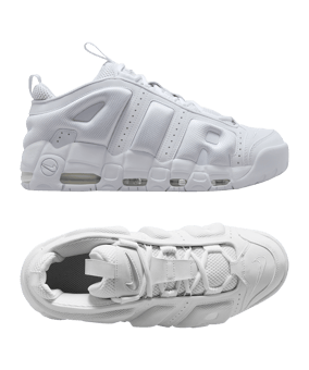 Nike Air More Uptempo Low Sneaker Weiss F100 - weiss