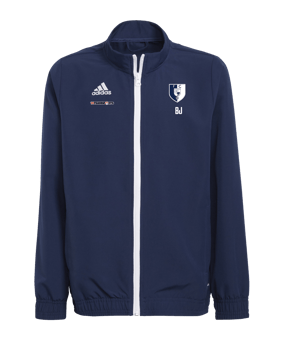 adidas Entrada 22 Präsentationsjacke Kids Blau