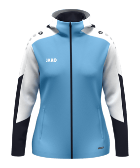 JAKO Dynamic Kapuzenjacke Damen Blau F431 - blau