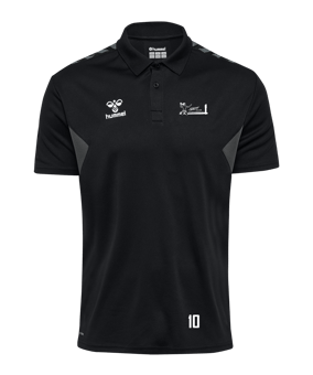 Hummel hmlAUTHENTIC Functional Poloshirt Schwarz F2001