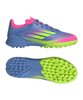 adidas F50 League TF Celestial Victory Enfants Bleu - bleu