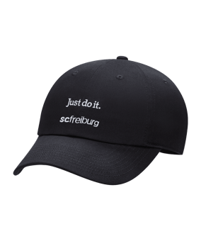 Nike SC Freiburg Cap Schwarz F010 - schwarz