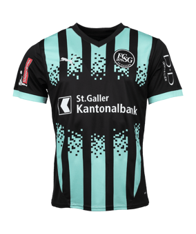 PUMA FC St. Gallen Trikot Away 2024/2025 Kids Schwarz F02 - schwarz