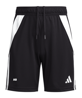 adidas Tiro 24 Short Kids Schwarz Weiss