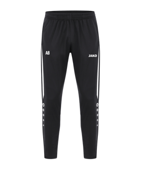 JAKO Power Polyesterhose Kids Schwarz Weiss F802