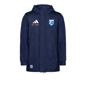 adidas Entrada 26 Winterjacke Kids Blau