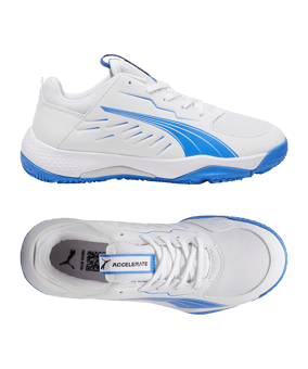 PUMA Accelerate Schuh bambini bianco F02 - bianco