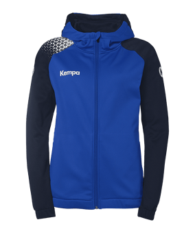 Kempa Kapuzenjacke Damen Blau F49 - blau