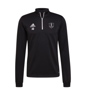 adidas Entrada 22 HalfZip Sweatshirt Schwarz
