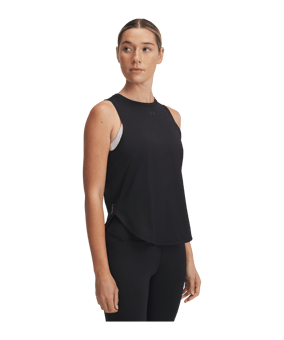 Under Armour Launch Elite Tanktop Damen Schwarz F001 - schwarz