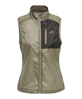 Newline Packable Tech Weste Damen Running F8204 - gruen