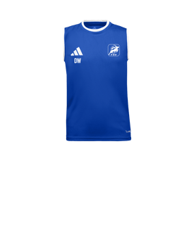 adidas Entrada 26 Tanktop Kids Blau