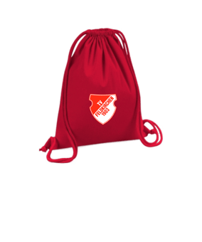 Merch Organic Premium Cotton Gymsack Classic Red | #logo4c