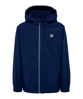 Hummel Mars Softshell Jacke Kids Schwarz F1009 - schwarz