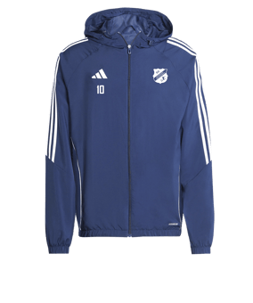 adidas Tiro 24 Windbreaker Blau Weiss