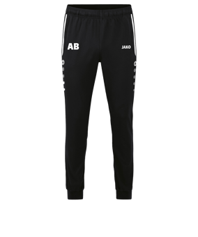 JAKO Allround Präsentationshose Schwarz F800