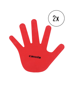 Cawila Marker-System Hand 18,5cm 4er Set  Rot - rot