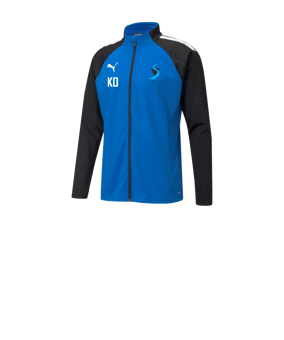 PUMA teamLIGA Trainingsjacke Kids Blau F02
