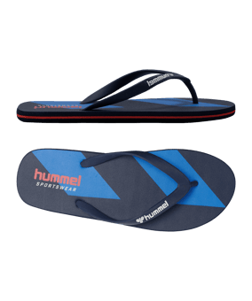 Hummel Chevron Flip Flop Blau F7003 - blau
