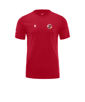 T-shirt Nike Park 20 Rouge blanc F657 
