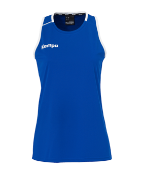 Kempa Player Tank Top Damen Blau Weiss F04 - blau