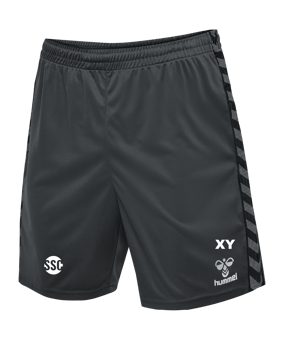 Hummel Authentic Poly Short Grau F1525