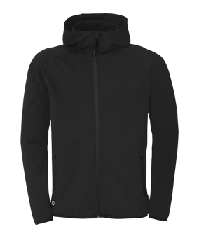 uhlsport ID Kapuzenjacke Schwarz F01 - schwarz