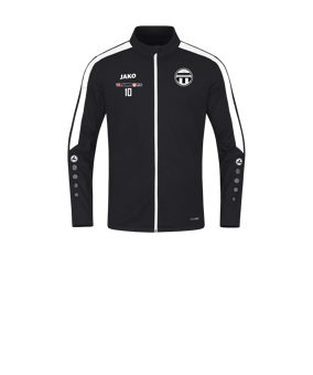 JAKO Power Polyesterjacke Kids Schwarz F800