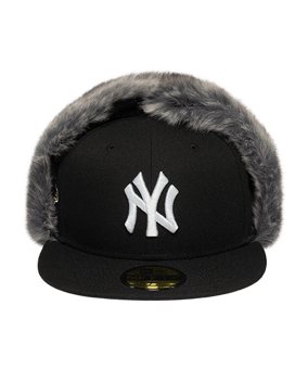 New Era MLB 59Fifty New York Yankees Dogear Cap Schwarz - schwarz