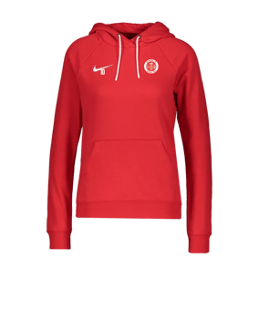 Sweat à capuche en polaire Nike Park 20 femmes Rouge blanc F657