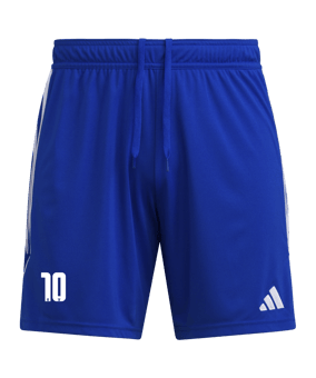 adidas Tiro 23 Short Blau Weiss