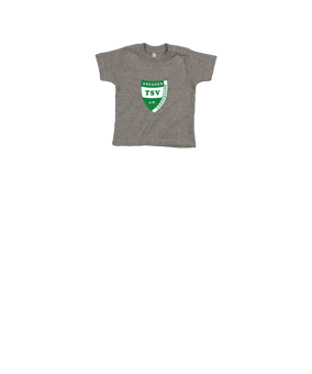 Merch Baby T-Shirt Heather Grey Melange | #justlogo4c