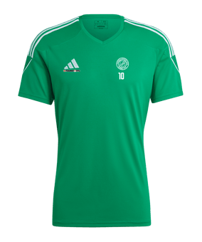 adidas Tiro 23 Trikot Dunkelgrün Weiss